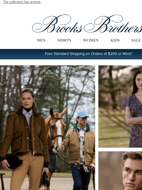 brooksbrothers newsletter: New classics for your fall refresh