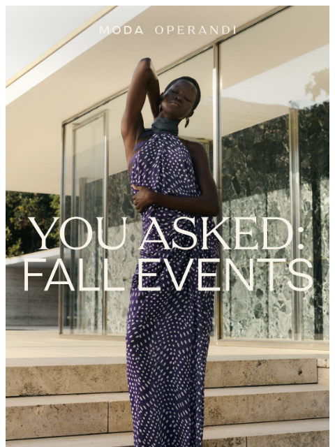 modaoperandi newsletter: You asked, our stylists answered