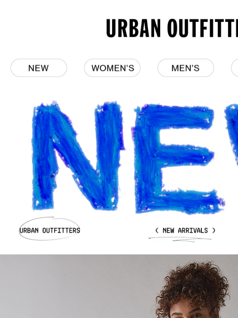 urbanoutfitters newsletter: it’s new arrivals time! ⏰