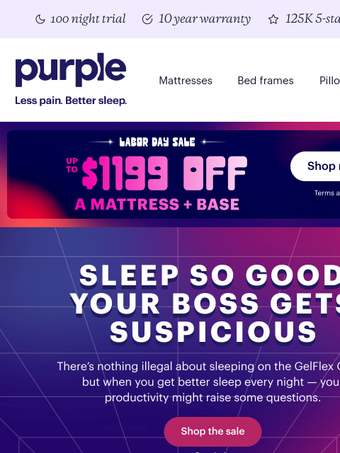 purple newsletter: You're not tired, you're under-slept
