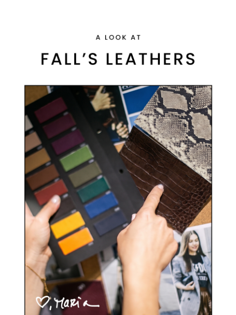 mgemi newsletter: New For Fall: Texture