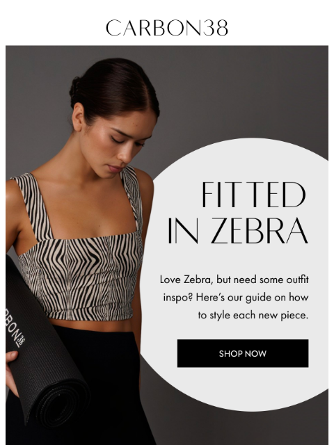 carbon38 newsletter: GET THE LOOK