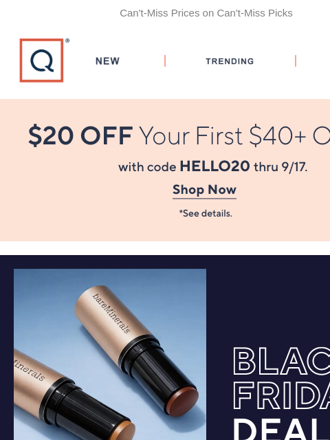 qvcemail newsletter: Black Friday Deals (& They Ship Free!)