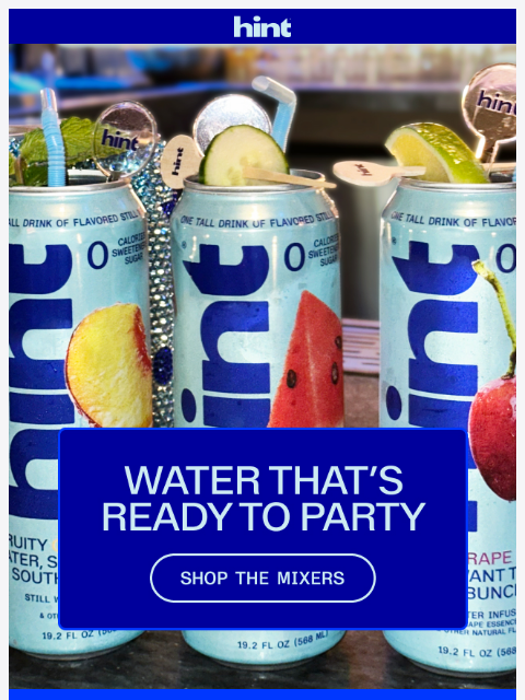 drinkhint newsletter: Wanna taste our favorite party trick? 🍹
