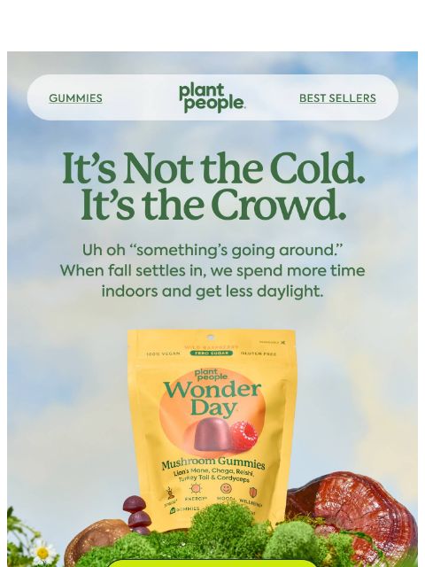 plantpeople newsletter: The first cold always starts the same way