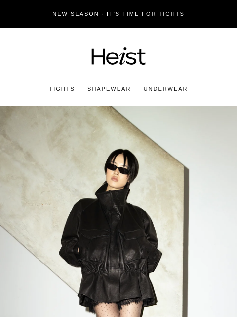 heist-studios newsletter: It's time for tights
