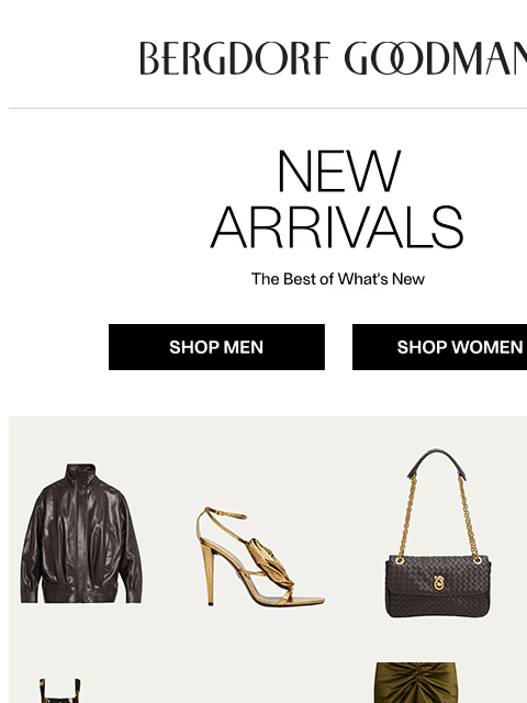 bergdorfgoodman newsletter: Newness Report: This Just In
