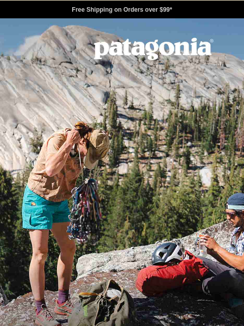 patagonia newsletter: Essentials for late summer