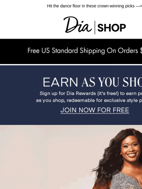 dia newsletter: Just In: Homecoming Dresses 🪩​