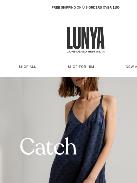 lunya newsletter: DON’T MISS THE SUNSET