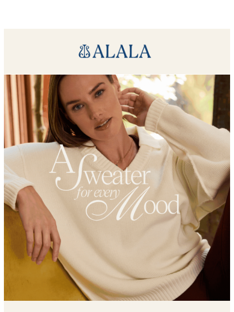alalastyle newsletter: Sweater Weather is Here 🍂