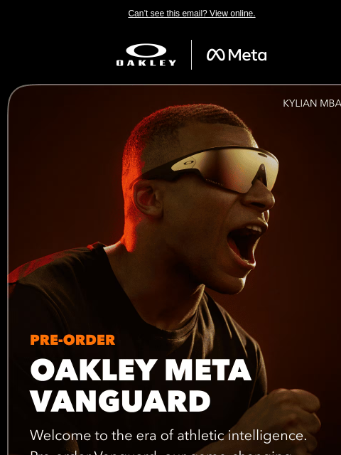 oakley newsletter: Pre-Order Vanguard | Powered By Athletic Intellige...