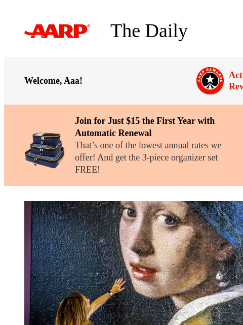 aarp newsletter: The Daily — 10 Microhabits That Support Better Bra...