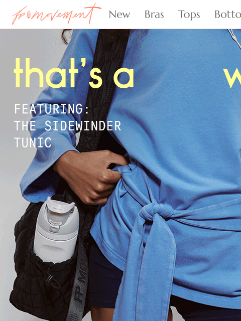 freepeople newsletter: JUST IN: The Sidewinder Tunic