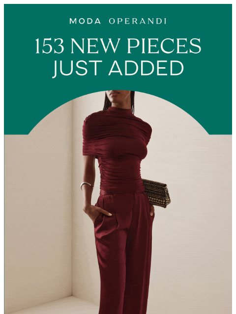modaoperandi newsletter: WHAT'S NEW: Shop the week's latest pieces now