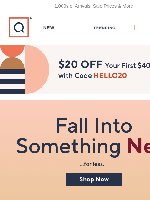 qvcemail newsletter: New Discoveries & Deals