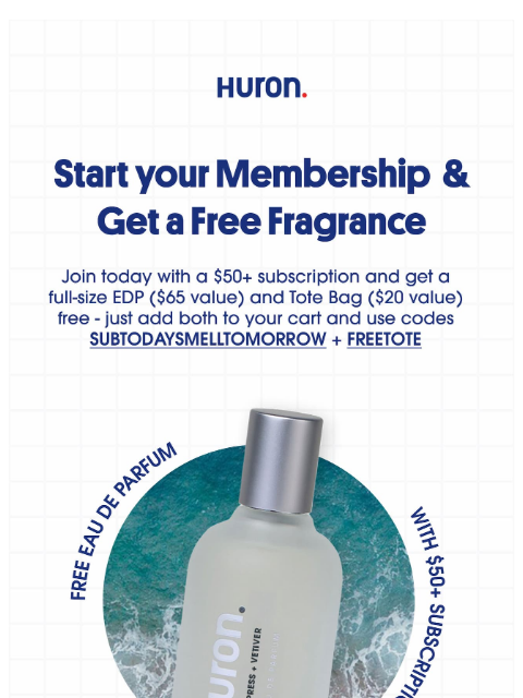 usehuron newsletter: Your Rewards Don’t Stop at Order One