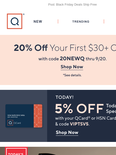 qvcemail newsletter: philosophy TSV® & 5 Easy Pays on It All + Get 20% ...