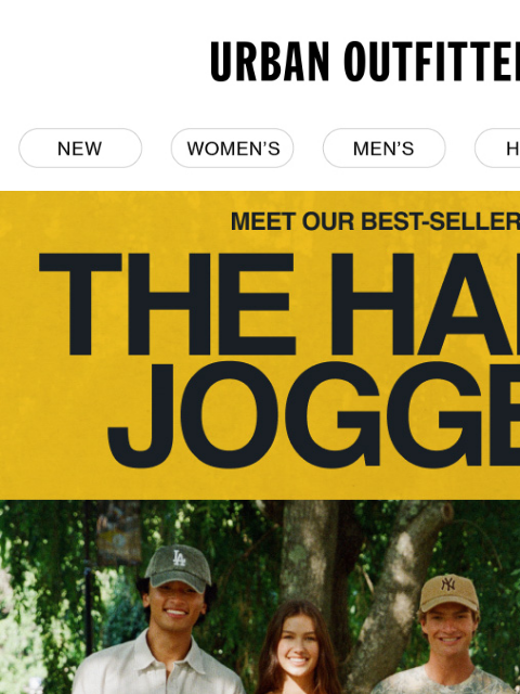 urbanoutfitters newsletter: It’s the internet’s favorite pant: The Harri Jogge...