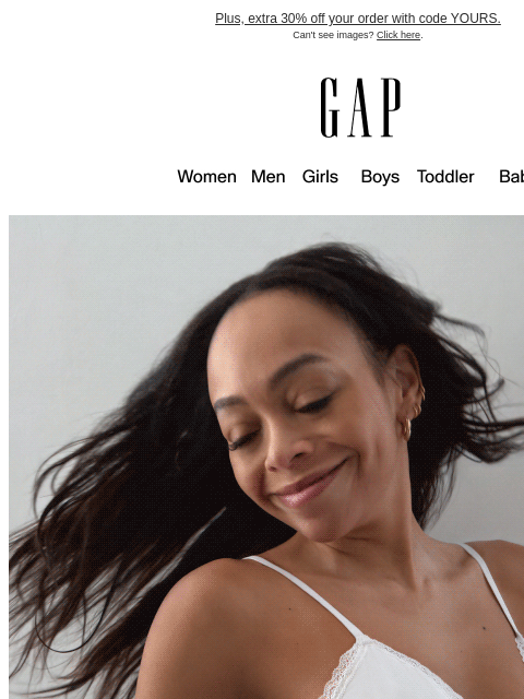 gap newsletter: Soft comes naturally