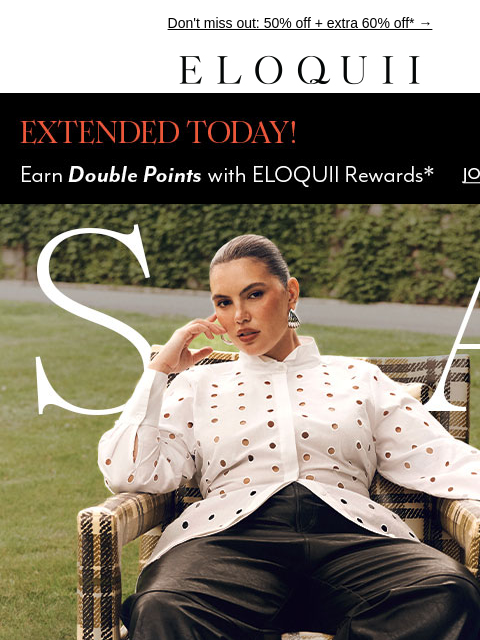 eloquii newsletter: EVERYTHING IS ON SALE