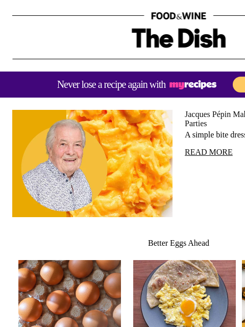foodandwine newsletter: Jacques Pépin Makes This Simple Appetizer for Part...
