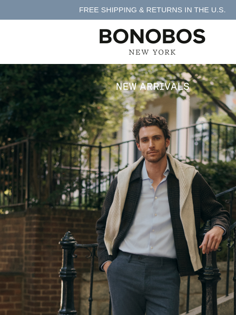 bonobos newsletter: New Primo Chinos Just Dropped