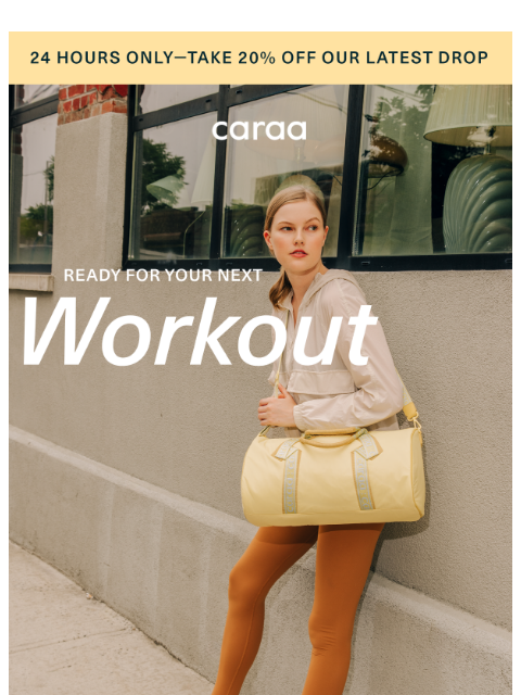 caraa newsletter: The Gym Collection Just Dropped