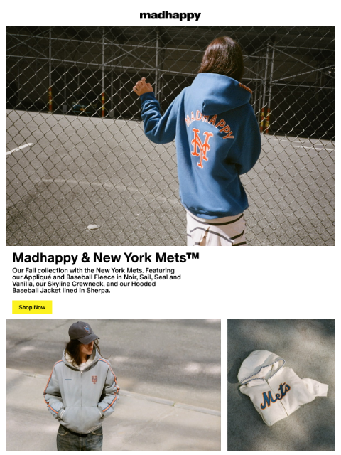 madhappy newsletter: Madhappy & New York Mets™