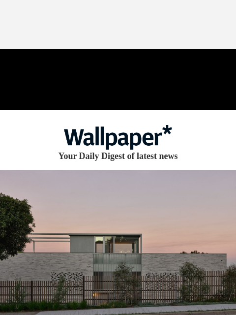 futureplc newsletter: Inside a monolithic Melbourne house
