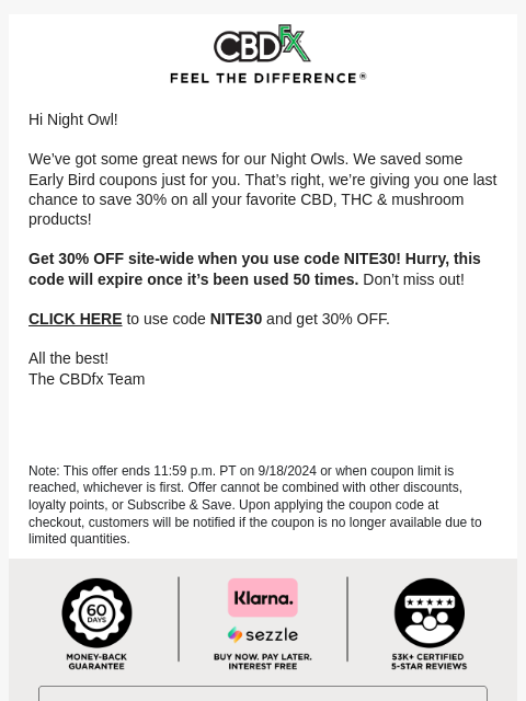 Don't wait, your 30% off Night Owl coupon expires after the 50th customer... ͏ ͏ ͏ ͏ ͏ ͏ ͏ ͏ ͏ ͏ ͏ ͏ ͏ ͏ ͏ ͏ ͏ ͏ ͏ ͏ ͏ ͏ ͏ ͏ ͏ ͏ ͏ ͏ ͏ ͏ ͏ ͏ ͏ ͏ ͏ ͏ ͏ ͏ ͏ ͏ ͏ ͏ ͏ ͏ ͏ ͏ ͏ ͏ ͏ ͏ ͏ ͏ ͏ ͏ ͏ ͏ ͏ ͏ ͏ ͏