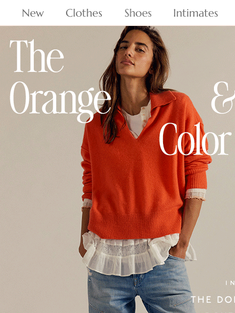 freepeople newsletter: The Fall Color Drop