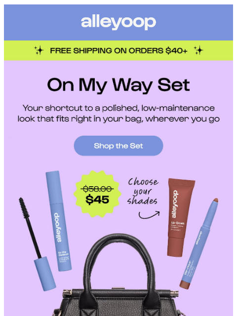 meetalleyoop newsletter: Your everyday makeup simplified โ