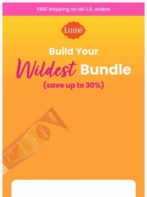 lumedeodorant newsletter: Save up to 30% when you BYOB 👷♀️