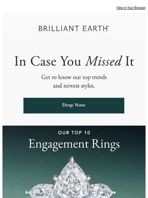 brilliantearth newsletter: ICYMI: This week’s most-loved