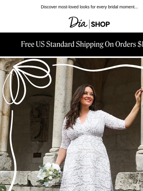 dia newsletter: The Bride-to-Be Edit 🕊️