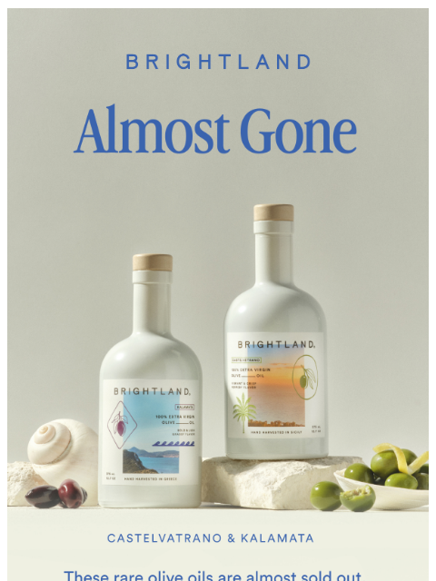 brightland newsletter: A rare pairing worth savoring.
