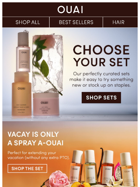 theouai newsletter: Sets you'll be obsessed with