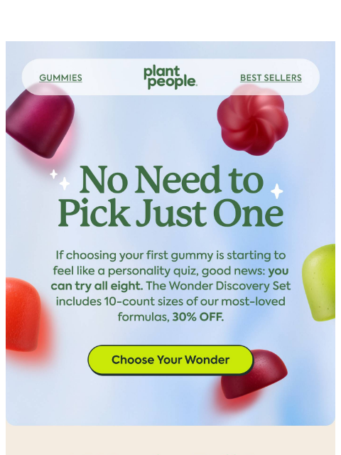 plantpeople newsletter: Not sure where to start? Try everything.