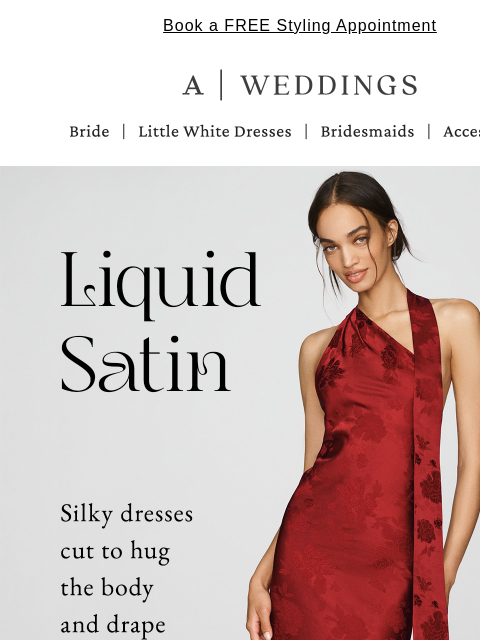 anthropologie newsletter: Slinky new silhouettes