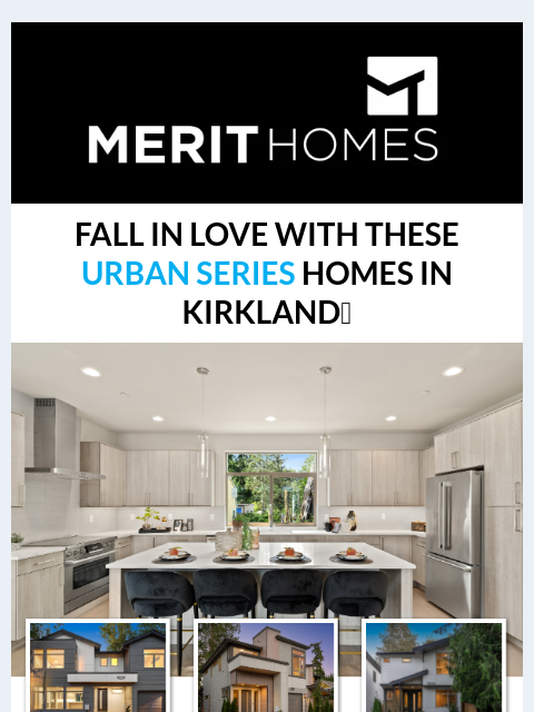 New Kirkland Homes from the mid $1.2Ms! Welcome to News of Merit FALL IN LOVE WITH THESE URBAN SERIES HOMES IN KIRKLAND🍂 Cedar Lot 8, Cedar Lot 2, Omak Lot 2 Fall is the season of cozy evenings and