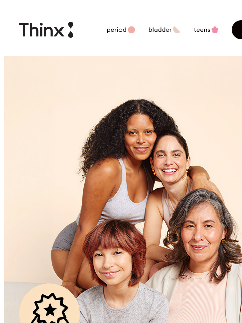 shethinx newsletter: ✨ Explore leak protection perks