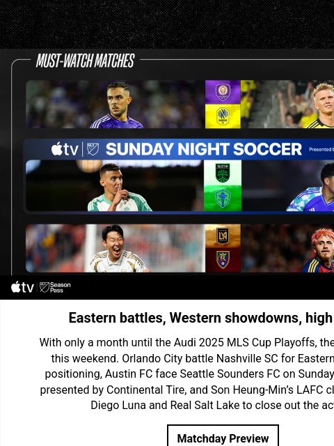 mlssoccer newsletter: Battles for the postseason heat up Matchday 35