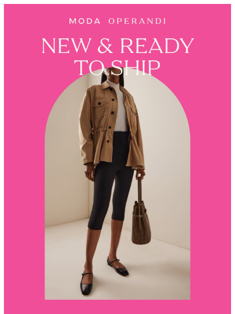 modaoperandi newsletter: NEW & READY TO SHIP: Secure your favorite pieces n...