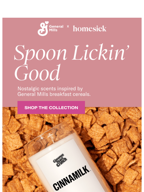 homesick newsletter: On The Nose: General Mills X Homesick