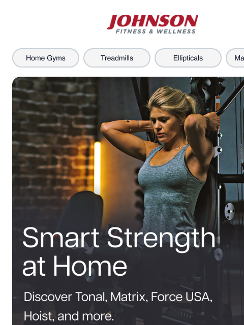 johnsonfit newsletter: Power Up with Home Gyms & Trainers