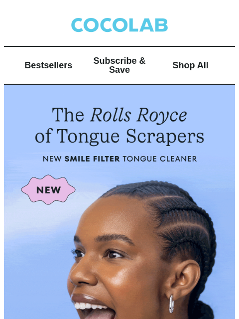 cocolab newsletter: Tongue cleaner deep dive