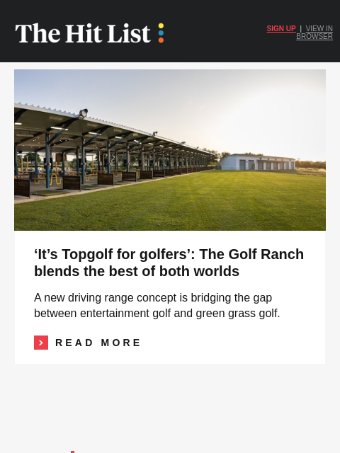 golfdigest newsletter: Will Bethpage be a breaking point for fan behavior...