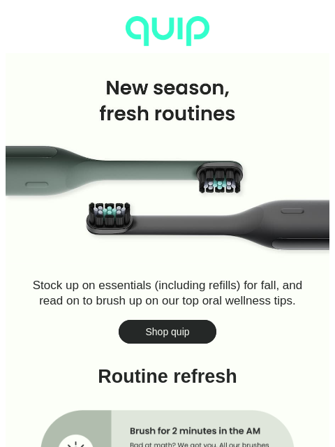 getquip newsletter: Time to cool down & clean up  🌬️