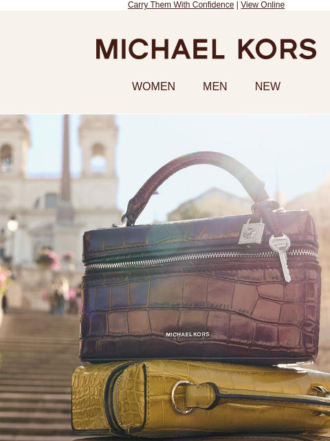 michaelkorsmail newsletter: Hello, Mini Bags